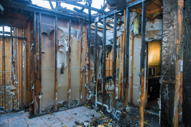 Professional Fire Damage Removal technician working in Milpitas, CA